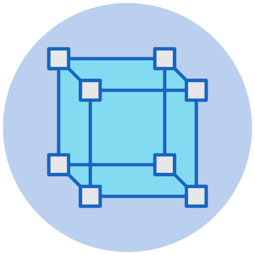 Cúbico icono gratis