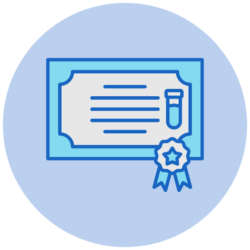 Certificate Generic color lineal-color icon