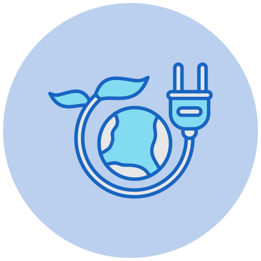 grüne energie kostenlos Icon