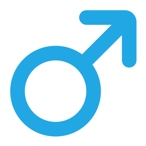 Male Generic color fill icon