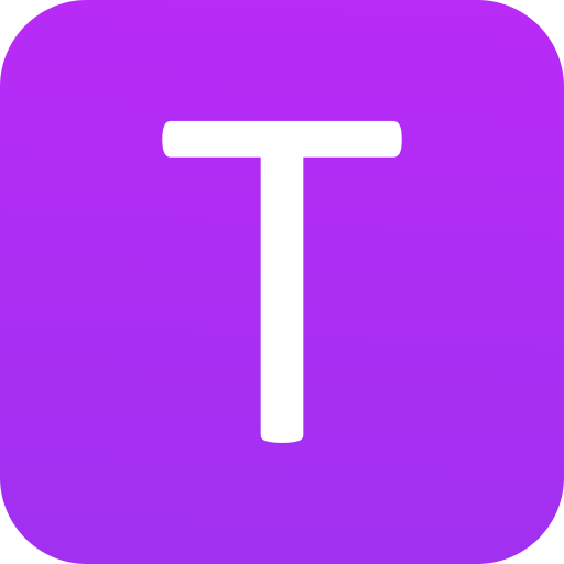 Tau Generic gradient fill icon