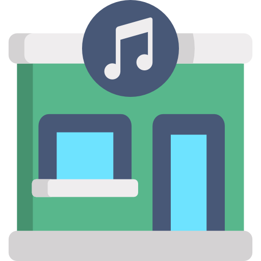 Music store - Free music icons