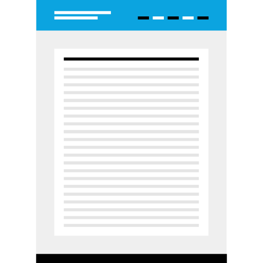 documento icono gratis