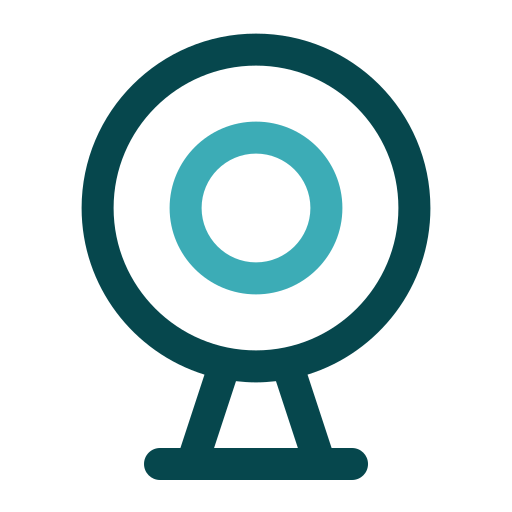 cámara web icono gratis