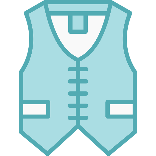 Vest Generic color lineal-color icon