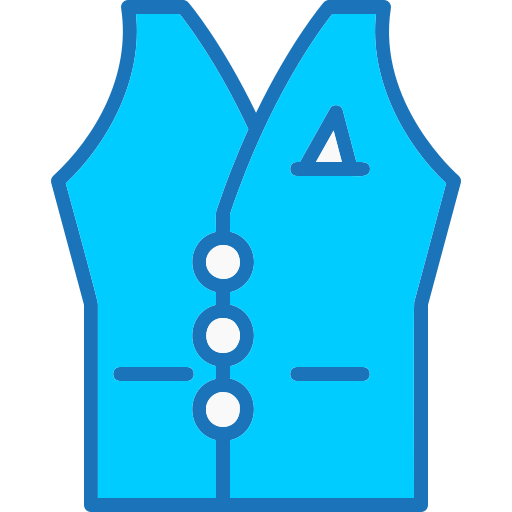 Vest Generic color lineal-color icon