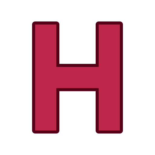 Letter h Generic color lineal-color icon