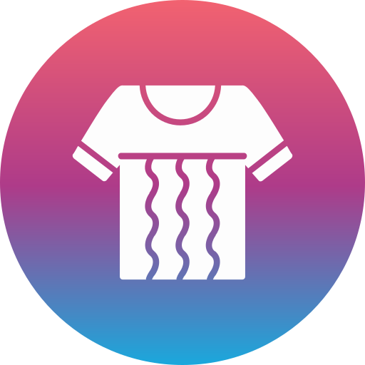 T shirt Generic gradient fill icon