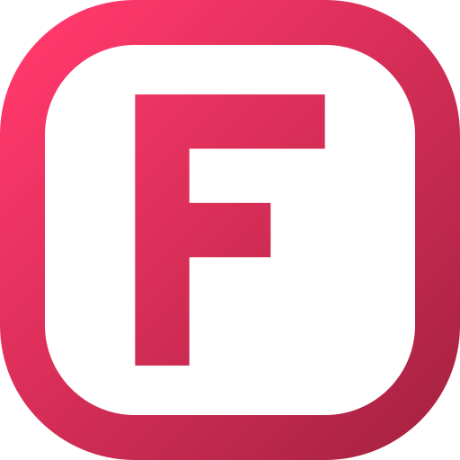 Letter f - Free education icons