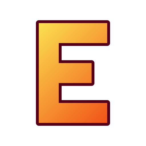 Letter e - Free education icons