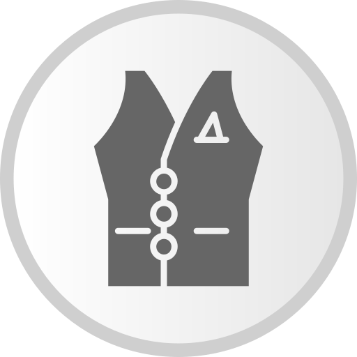 chaleco icono gratis