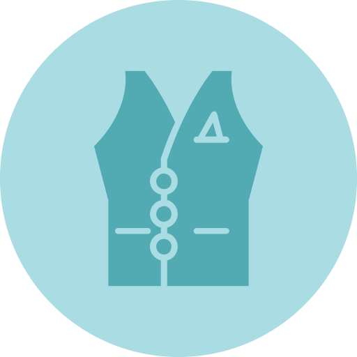 chaleco icono gratis