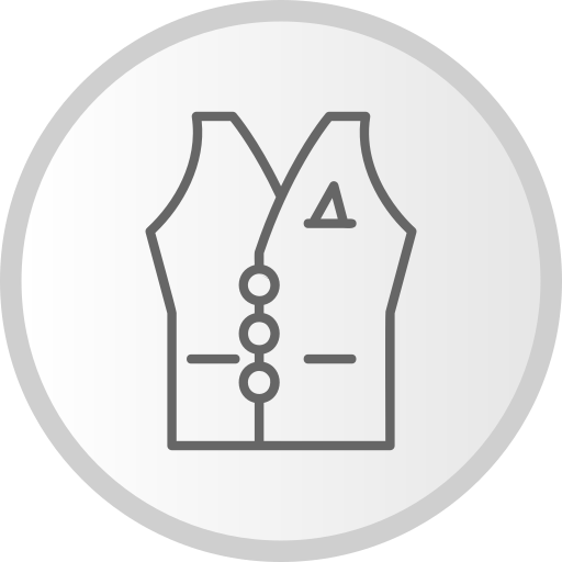 chaleco icono gratis