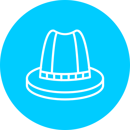 sombrero de copa icono gratis