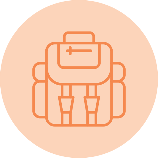 sac à dos Icône gratuit