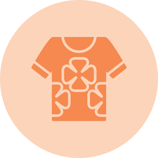 chemise hawaïenne Icône gratuit