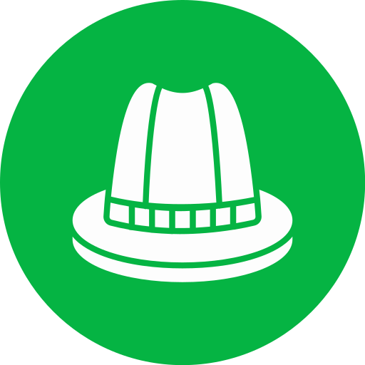 sombrero de copa icono gratis