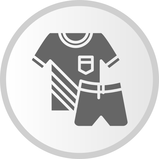 ropa de deporte icono gratis