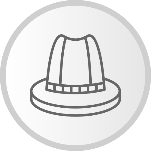 sombrero de copa icono gratis