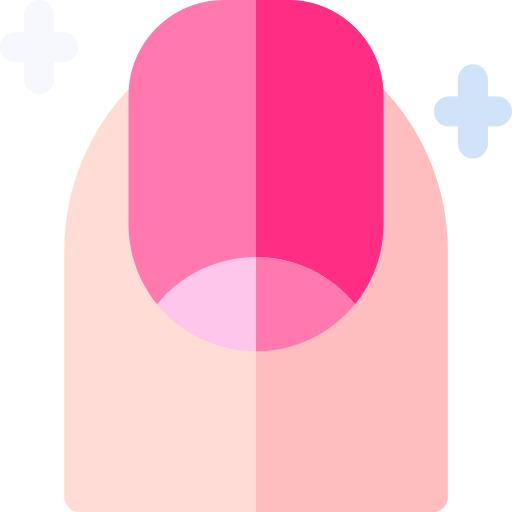 Nail Basic Rounded Flat icon