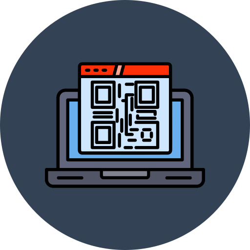 código qr icono gratis