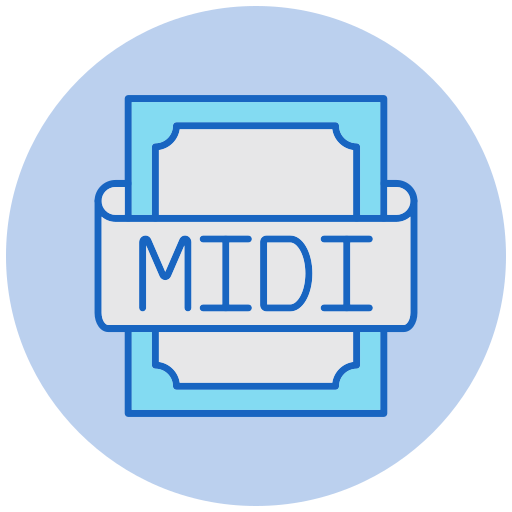 midi icono gratis