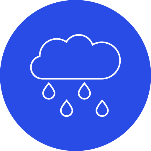 día lluvioso icono gratis
