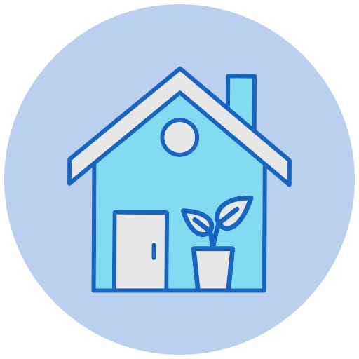 casa verde icono gratis