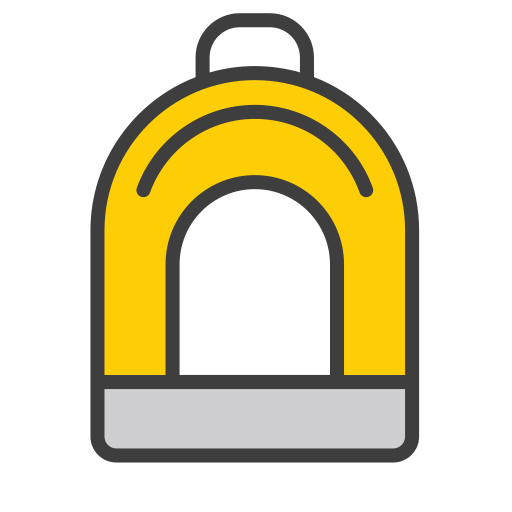 bolsa para la escuela icono gratis