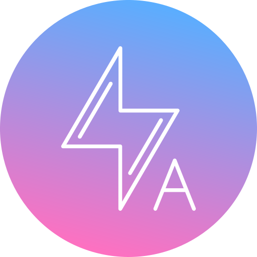 Automatic flash Generic gradient fill icon