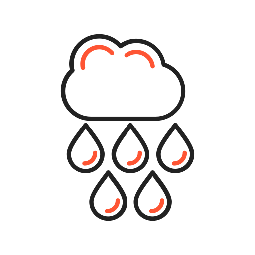 pluie Icône gratuit pluie Icône gratuit