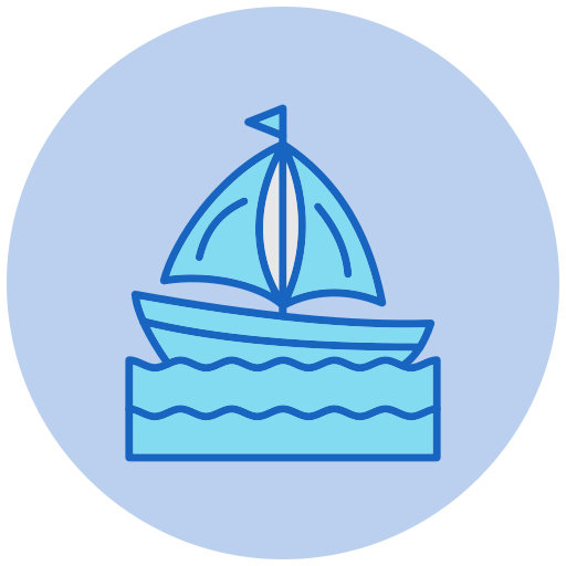 Sailboat free icon