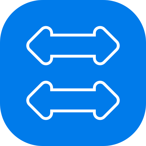 Left and right arrows Generic color fill icon