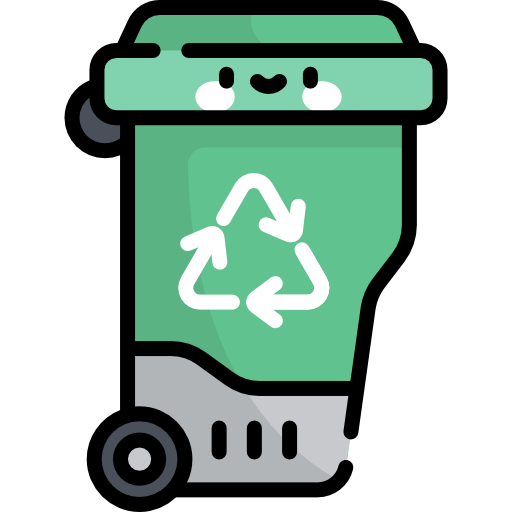 papelera de reciclaje icono gratis