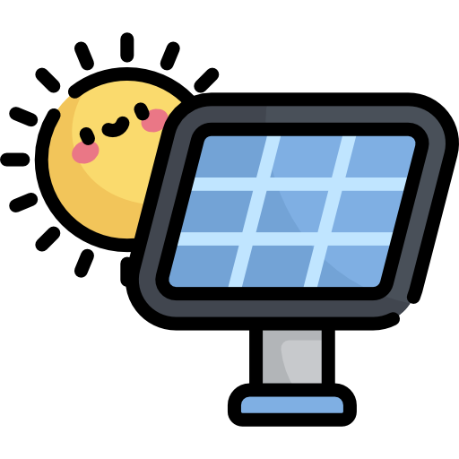 panel solar icono gratis