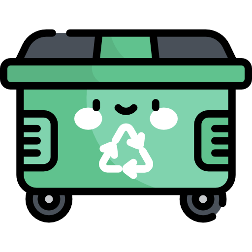 papelera de reciclaje icono gratis