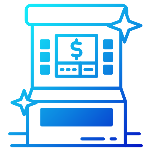 Atm machine Generic gradient fill icon