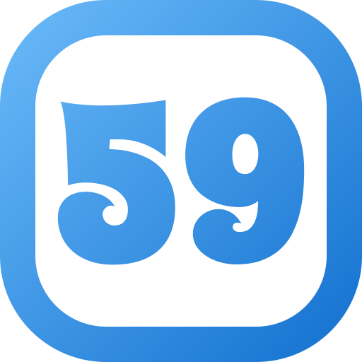 59 Icône gratuit 59 Icône gratuit