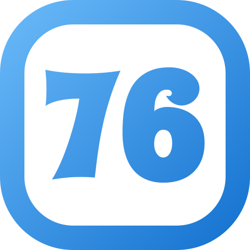 76 Icône gratuit 76 Icône gratuit