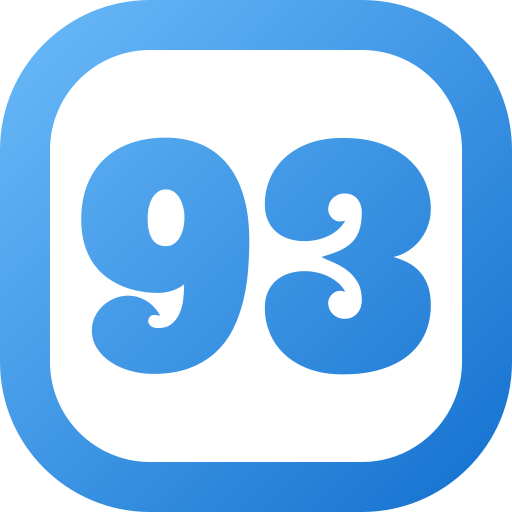 93 Icône gratuit 93 Icône gratuit