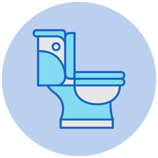 Toilet Generic Color Lineal-color Icon