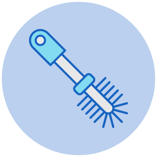 Cleaning brush Generic color lineal-color icon