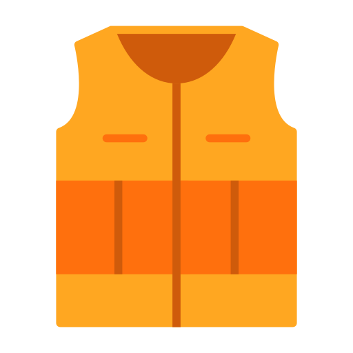 Life Jacket Generic Color Fill Icon