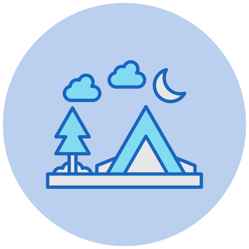 Camping Generic color lineal-color icon