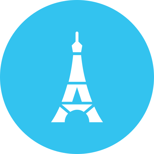 France Generic color fill icon