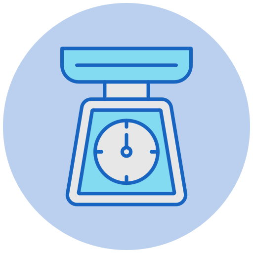 Weight Scale Generic color lineal-color icon