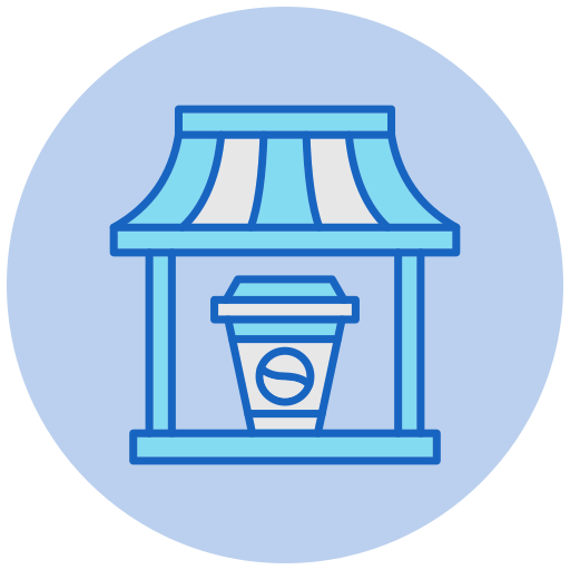 cafetería icono gratis
