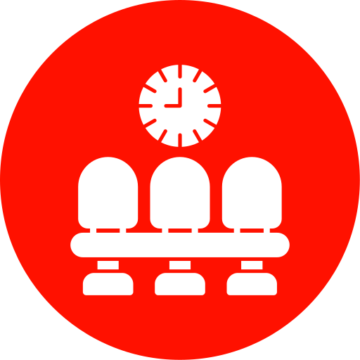 sala de espera icono gratis