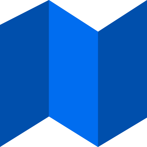 mapa grátis ícone