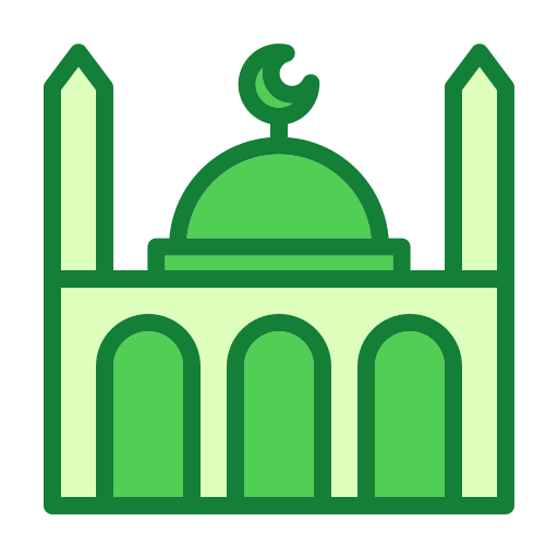 Mosque Generic color lineal-color icon